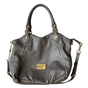 Marc by Marc Jacobs Gray Leather Shoulder Bag Crossbody